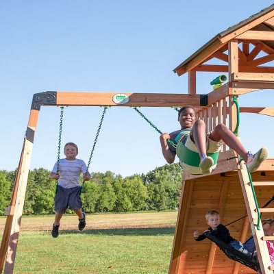 Backyard Discovery Endeavor Cedar Swing Set