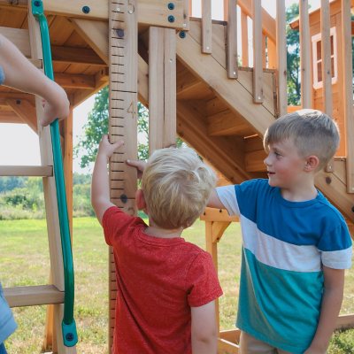 Backyard Discovery Malibu Cedar Swing Set