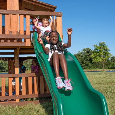 Backyard Discovery Woodridge Elite Cedar Swing Set