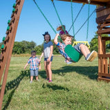 Backyard Discovery Woodridge Elite Cedar Swing Set