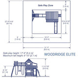 Backyard Discovery Woodridge Elite Cedar Swing Set