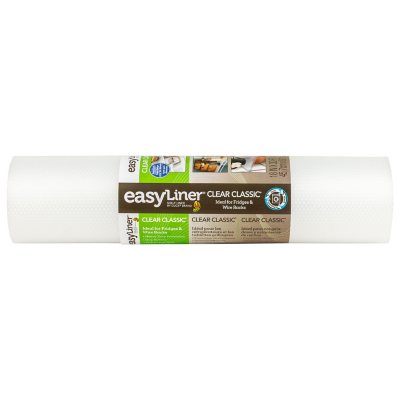 Duck Clear Classic EasyLiner Ã¢ÂÂ 18"x30' Clear Shelf Liner