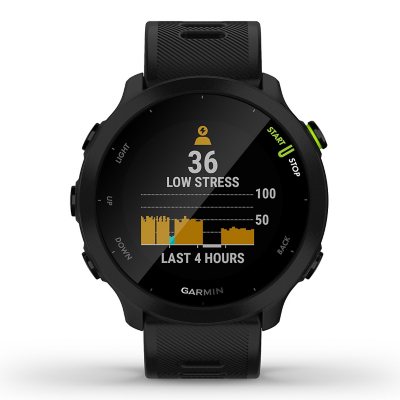 Garmin Forerunner 55 One Size Running Watch, Black