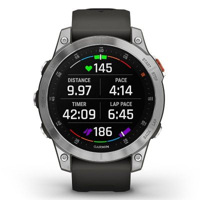 Garmin epix 2nd Generation, 47mm Slate Steel with Graphite Band