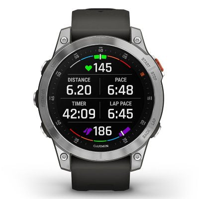 Garmin epix 2nd Generation, 47mm Slate Steel with Graphite Band