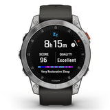 Garmin epix 2nd Generation, 47mm Slate Steel with Graphite Band