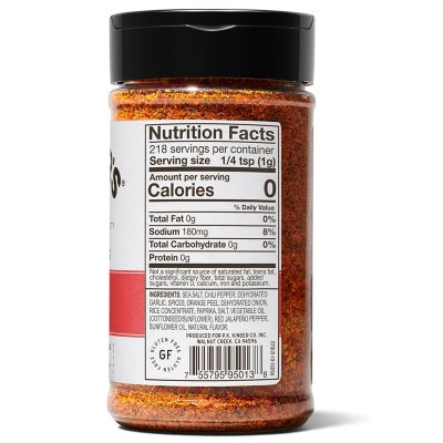 Kinder's Red Jalapeno Garlic Seasoning 7.7 oz.