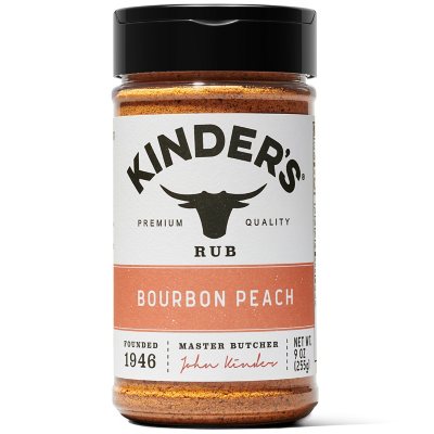Kinder's Bourbon Peach Premium Rub and Seasoning, 9 oz.