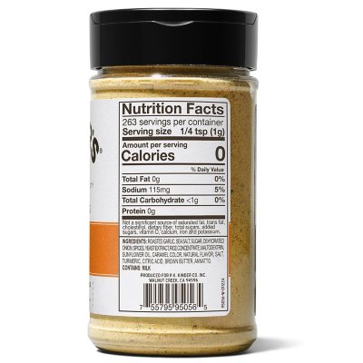 Kinder's Roasted Garlic Brown Butter Seasoning 9 oz.