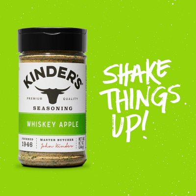 Kinder's Whiskey Apple Seasoning 8.7 oz.