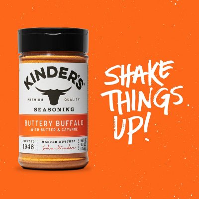 Kinder's Buttery Buffalo Seasoning, 9.3 oz.