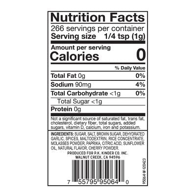 Kinder's Cherry Cola Seasoning, 9.4 oz.