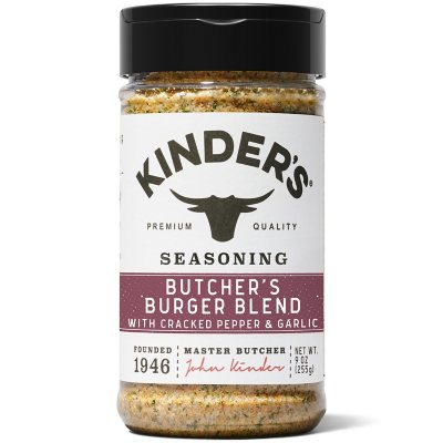 Kinder's Butcher's Burger Blend Seasoning, 9 oz.