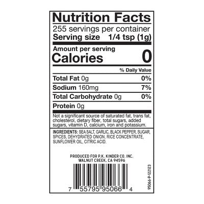 Kinder's Butcher's Burger Blend Seasoning, 9 oz.