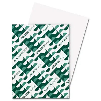 Wausau - Exact Index Card Stock, 90lb, 94 Bright, White - 250 Sheets