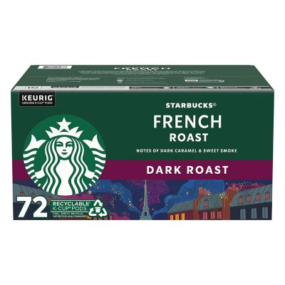 Starbucks Dark Roast K-Cup Kaffeepads, French Roast, 72 Stk.