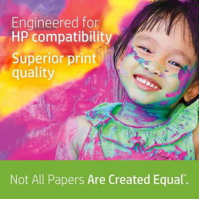 HP Printer Paper, All-In-One 22lb Copy Paper, 96 Bright, 8.5x11 - 1 Mega Ream 750 Sheets