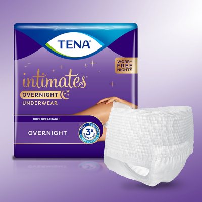 TENA Intimates Overnight Underwear - Choose Your Size