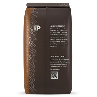 Peet's Coffee Dark Roast Whole Bean, Major Dickason's Blend, 32 oz.