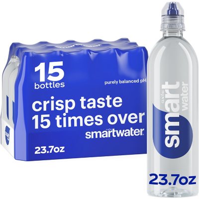 Glaceau SmartWater 23.7 oz., 15 pk.