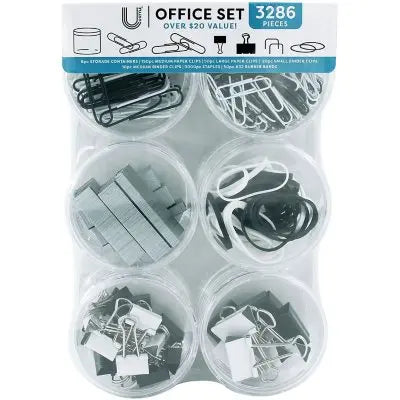 U Style Office Supply & Storage Set, 3,286 Pieces