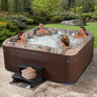 Everlast Spas Indulgence 100-Jet Acrylic Spa, Various Colors