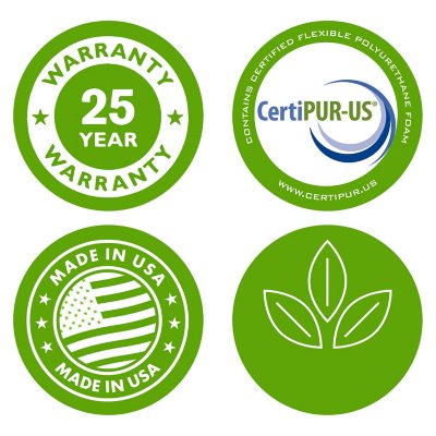 GhostBed Medium Hybrid Mattress