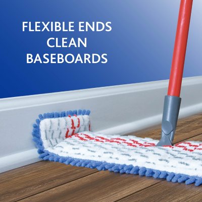 O-Cedar Hardwood Floor 'N More Microfiber Flip Mop with Extra Refill