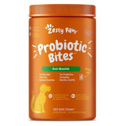 Zesty Paws Probiotic Bites, Pumpkin, 160 ct.