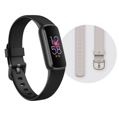 Fitbit Luxe Fitness and Wellness Tracker (Bonus Bands Included) - Choose Color