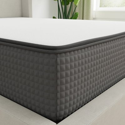 LulaaBED 12" Soft & Firm Flippable Memory Foam Mattress