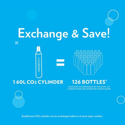 SodaStream Terra Starter Kit w/ Cherry Bubly Designed Bottle