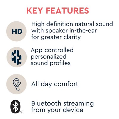 Lucid Hearing OTC Engage Behind-the-Ear Hearing Aids