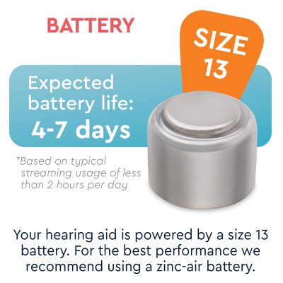 Lucid Hearing OTC Engage Behind-the-Ear Hearing Aids
