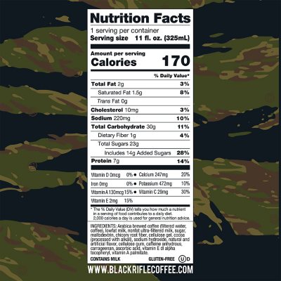 Black Rifle Coffee Company Espresso Mocha, 11 fl. oz., 12 pk.