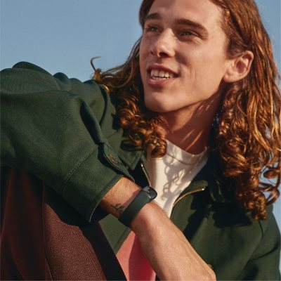 Fitbit Inspire 3 One Size Fitness Smartwatch, Midnight Zen & Black