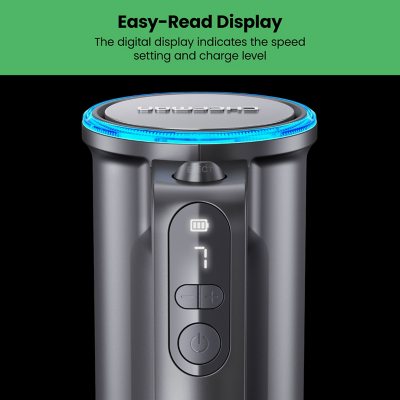 Chefman Cordless Power 7-Speed Hand Mixer