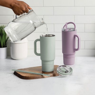 Ello Port 40-oz. Stainless Steel Tumbler with Handle, Assorted Colors, 2 pk.