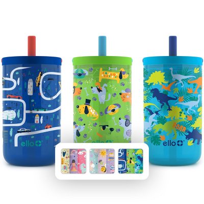 Ello Kids Bop 12 oz Tritan Tumbler, 3 Pack, Choose Color