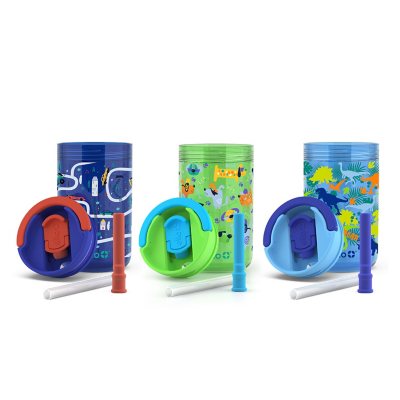 Ello Kids Bop 12 oz Tritan Tumbler, 3 Pack, Choose Color