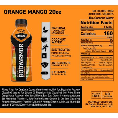 BODYARMOR Sports Drink Variety Pack 20 fl. oz., 18 pk.