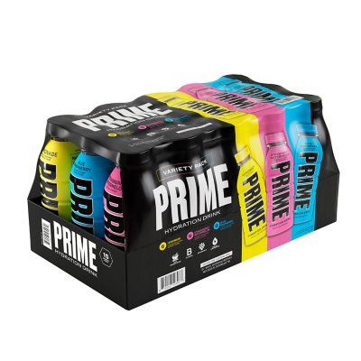Prime Hydration Drink Variety Pack 2.0, 16.9 fl. oz., 15 pk.