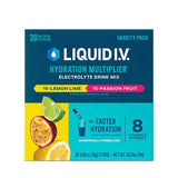 Liquid I.V. Hydration Multiplier Variety Pack, Lemon Lime & Passion Fruit, 30 ct.