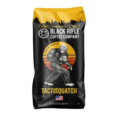 Black Rifle Coffee Tactisquatch Dark Roast Gemahlener Kaffee, 907 g.