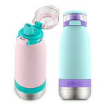 Ello Emma 14 oz. Stainless Steel Water Bottle, 2 Pack, Choose Color