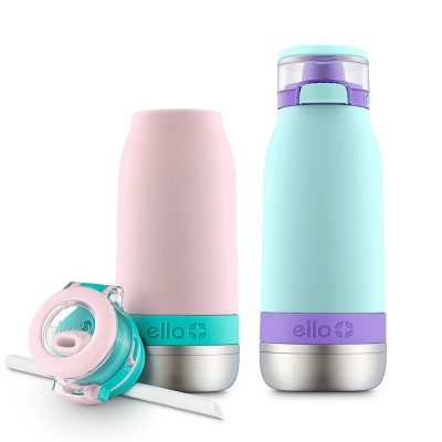 Ello Emma 14 oz. Stainless Steel Water Bottle, 2 Pack, Choose Color