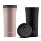 Arabica 14-ounce Stainless Steel Travel Tumbler, 2-Pack, Choose Color