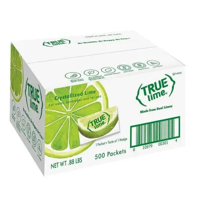 True Lime Crystallized Lime Packets, 500 ct.