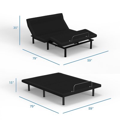 Member's Mark Premier Adjustable Base with Pillow Tilt and Massage