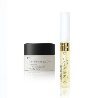 DHC Eye Cream and Eyelash Tonic Set, 0.7 oz. & 0.21 fl. oz.